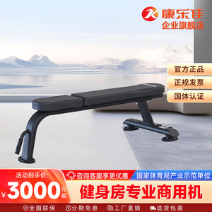 KPOWER康乐佳K702哑铃平凳哑铃椅健身训练飞鸟凳卧推凳健身房用