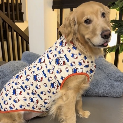 宠物狗狗衣服大型犬防掉毛阿拉斯加德牧金毛萨摩耶拉布拉多背心