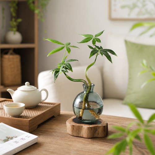 超好养活｜水培聚财发财树