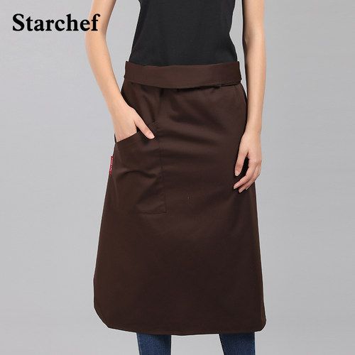 韩版咖啡师美甲工作服logo定制