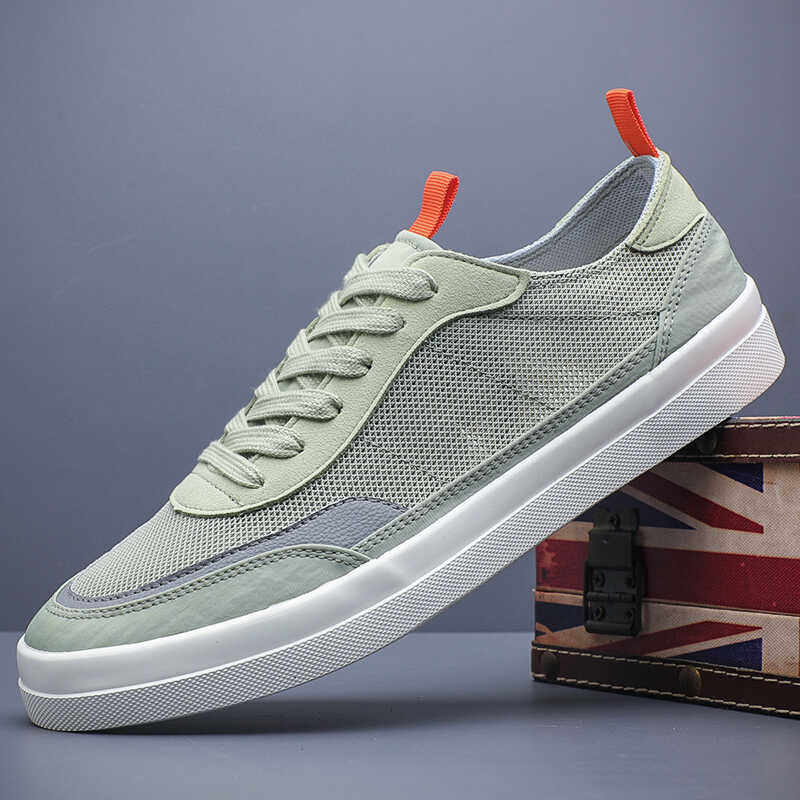 新款软底板鞋透气时尚潮流乳胶