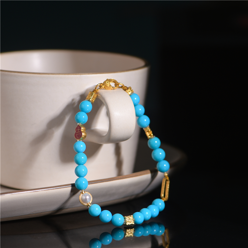 睡美人高瓷蓝天空蓝扎克里绿松石