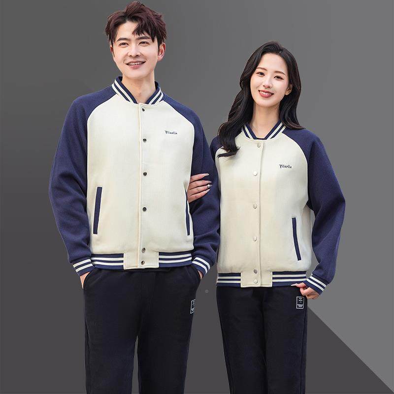 运动套男士棒春季新款球服外套男女休闲开8901946衫运装动春秋跑