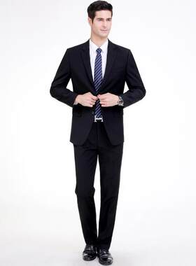 西装服套男装学西生结婚礼服修身装男5536-2士职业正装韩版新郎装
