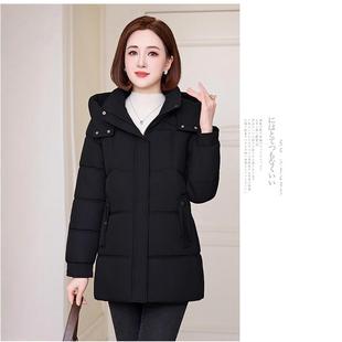 撤冬季 中正品 新女款 678服长款 加厚中老年宽松保暖外套 柜妈羽绒71