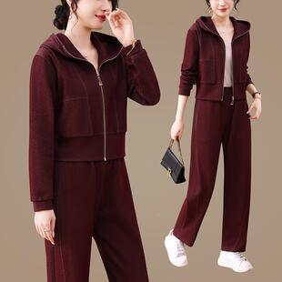 春训季新款运动闲套装女长袖96850497领棉休质健身秋跑步练服透气