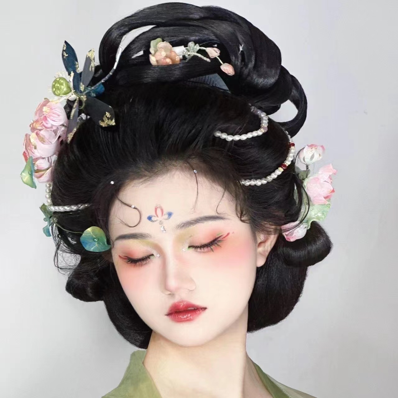 可随意造型珍珠棒发钗古风汉服