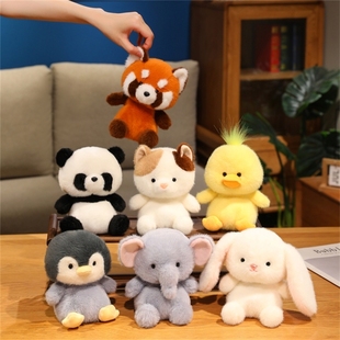 毛绒卡通玩具动物公仔玩偶婚礼生日抛撒玩具儿童女生房饰品摆件