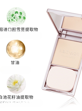爱得菲粉饼遮瑕亲肤散粉定妆遮瑕干湿两用ADF270