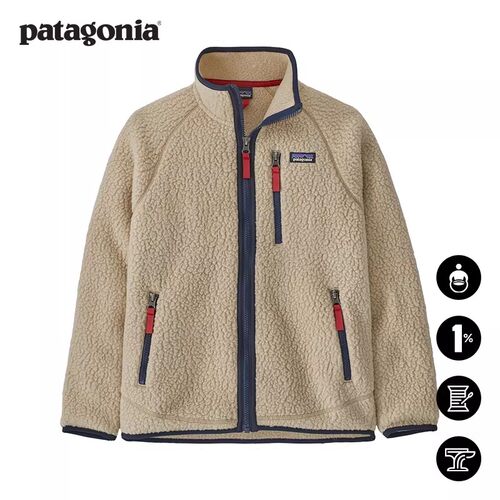 patagonia大童抓绒上衣