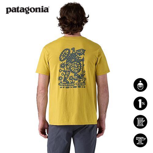 patagonia中性棉质T恤