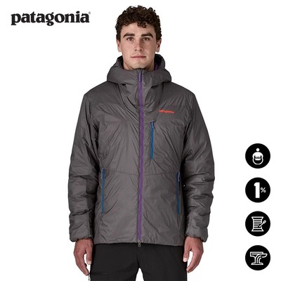 patagonia男士保暖连帽棉服
