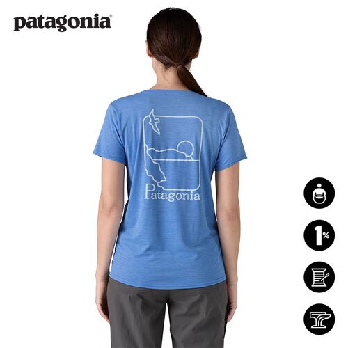 patagonia女士C1速干短袖T恤