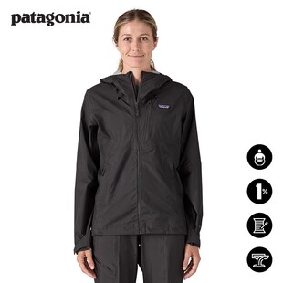 女士防水冲锋衣 Crest 85420 patagonia巴塔哥尼亚 Granite