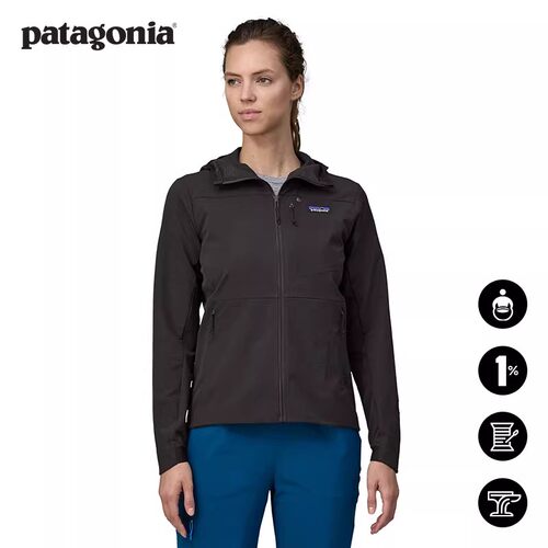patagonia女士连帽软壳衣