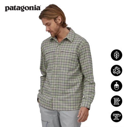 patagonia男士飞钓衬衫