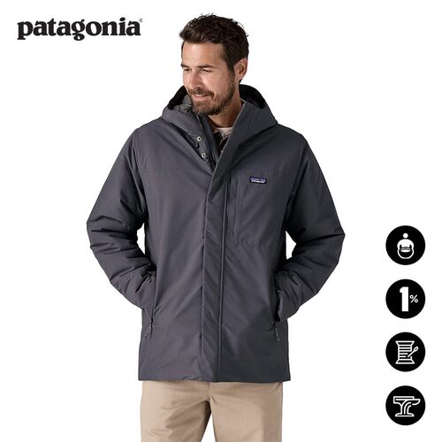 patagonia男士防水连帽棉服