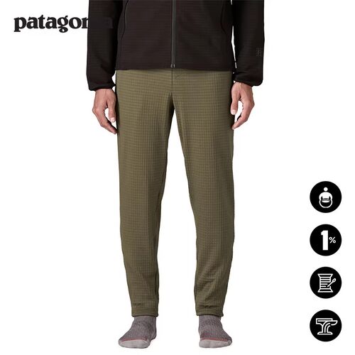 patagonia男士保暖抓绒裤