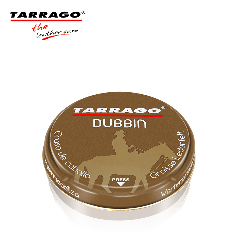 进口Tarrago防水油皮膏Dubbin油腊皮鞋皮包护理油皮真皮保养油
