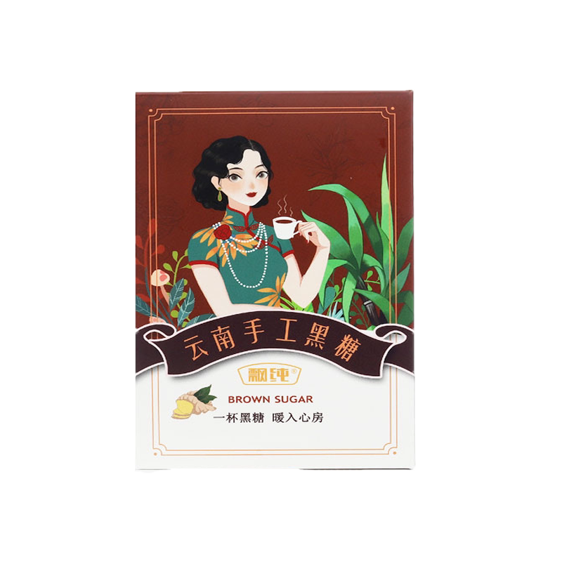 飘纯云南手工红糖黑糖块独立包装