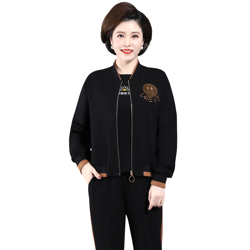 运动服套装女春秋四件套