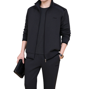 春秋外套男士休闲运动服运动套装