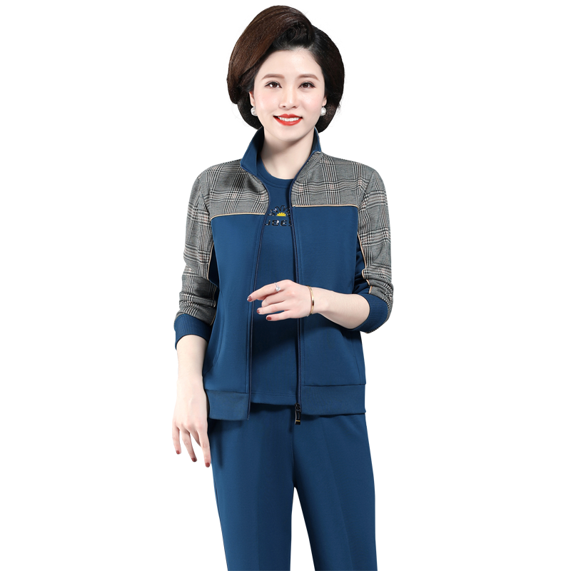 运动服套装女春秋四件套