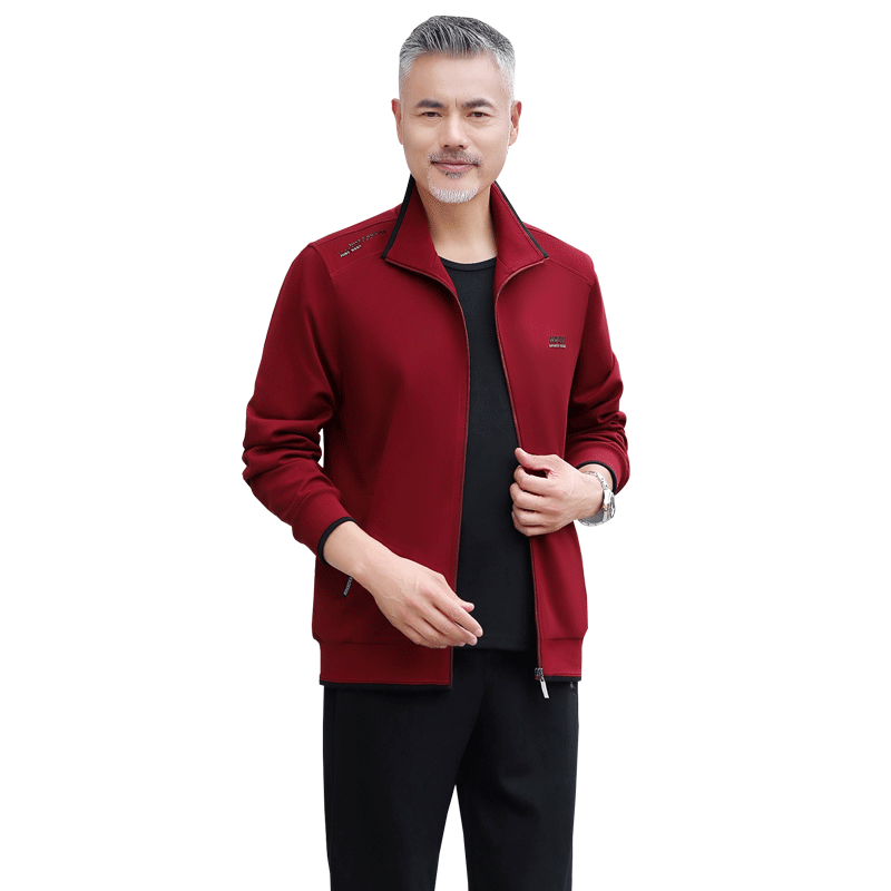 运动服套装男春秋三件套
