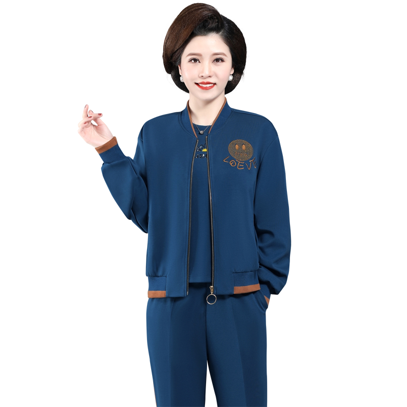 中年妈妈运动服套装洋气