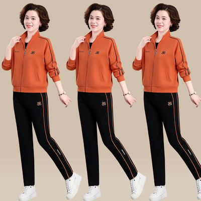 中年妈妈秋冬时尚减龄两件套