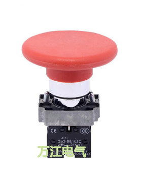 高品质XB2-BR42C 大 红色蘑菇头 按钮开关 60MM CBR31C BR21C