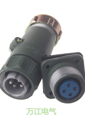 YD20 4芯 航空插头插座 金属连接器 YD20J4TP YD20J4TQ YD20K/J4Z