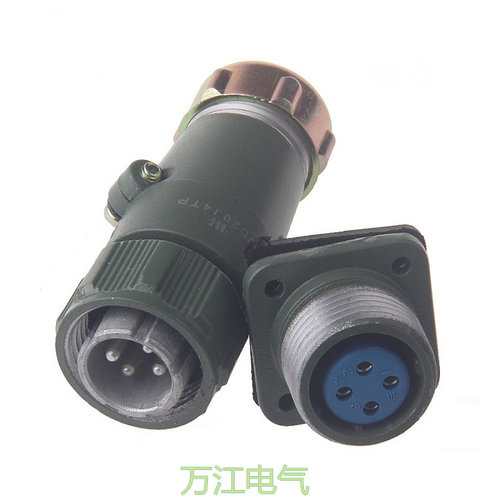 航空插头插座金属连接器