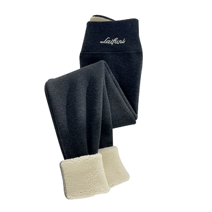 特厚羊羔绒打底裤女外穿冬季加绒加厚保暖绒裤女款东北超厚棉毛裤