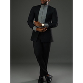 套装 裤 Dashiki 非洲民族风男士 suits上衣 men piece 子两件套