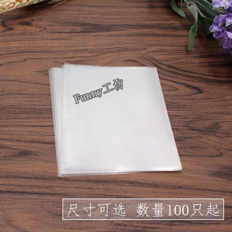 巧克力蛋糕棒棒糖袋子 饼干糖果 透明食品平口袋 手工DIY烘焙包装