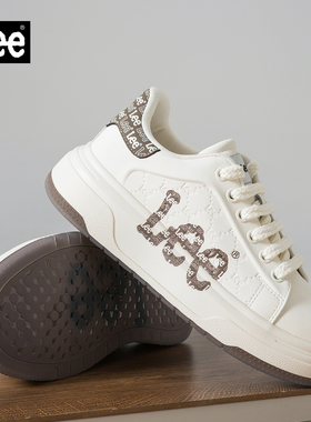 Lee男鞋2026新款男士百搭小白鞋厚底增高休闲板鞋潮软底运动鞋子