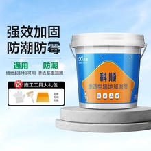 科顺墙固界面剂家用内墙加固剂防水防潮强固墙面胶地固基面固化