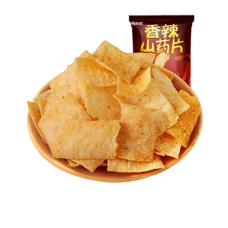 【小七金娟粉丝专享】蜀道香山药薄片大包装解馋零食小吃香辣