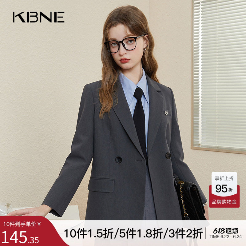 西装外套女爆款小个子kbne2026秋季新款气质女神高级感炸街小西服