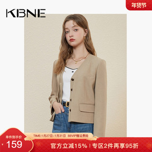 KBNE西装外套女设计感小众2026新款春秋气质名媛高级感超好看西服
