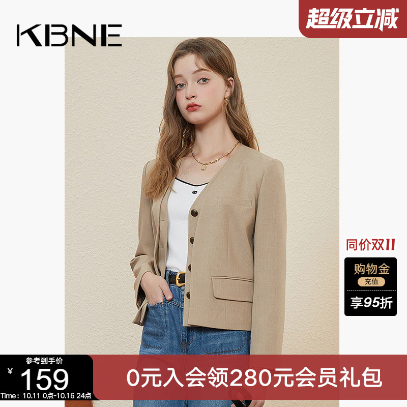 KBNE西装外套女设计感小众2025新款春秋气质名媛高级感超好看西服