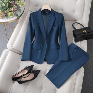 短袖腰带扣女西服理务正装主商持经人工作酒店F9109-81领班职业套