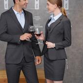 西正装 商务套装 加厚男女款 套韩冬版 毛料外同贸秋职业OJOYER 修 6装