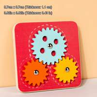 Baby Magnetic Sensory Busy Board Montessori Wooden Toy Simul thumbnail 5