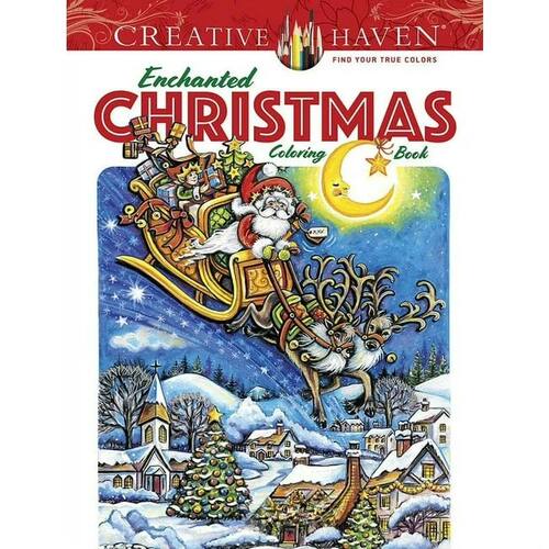 Adult Coloring Books: Christmas Creative Haven Enchanted Chr