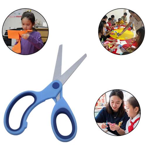 Left-handed Scissors Student Stainless Steel Colorful Cute S