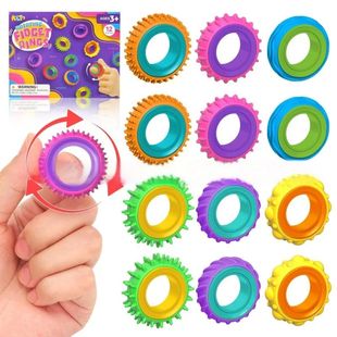 Children Silicone New Ring Toys Sensory Fidget