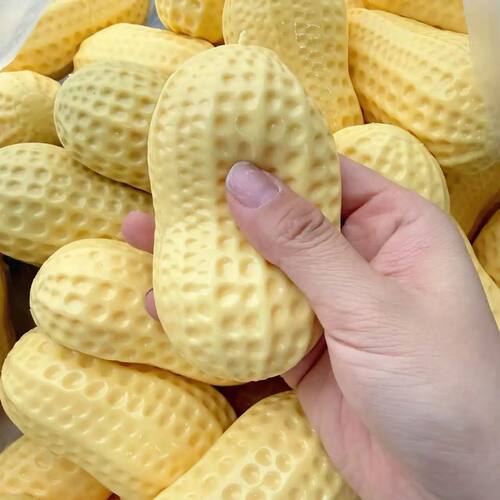 1/6PCS Big Size Peanut Squishy Toy Slow Rebound Stress Ball