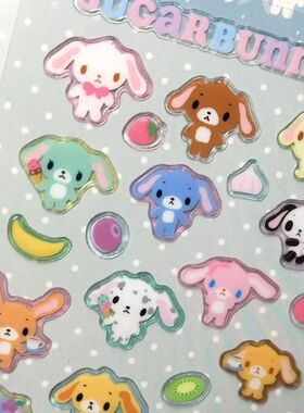 Kawaii Sanrio Sugarbunnies Bonbonribbin Cartoon Cute Bubble